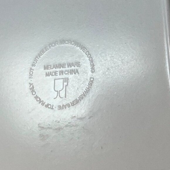 Red & White Melamine Christmas Plate & Divided Tray Set With Snowflakes & Trees - Picture 4 of 9